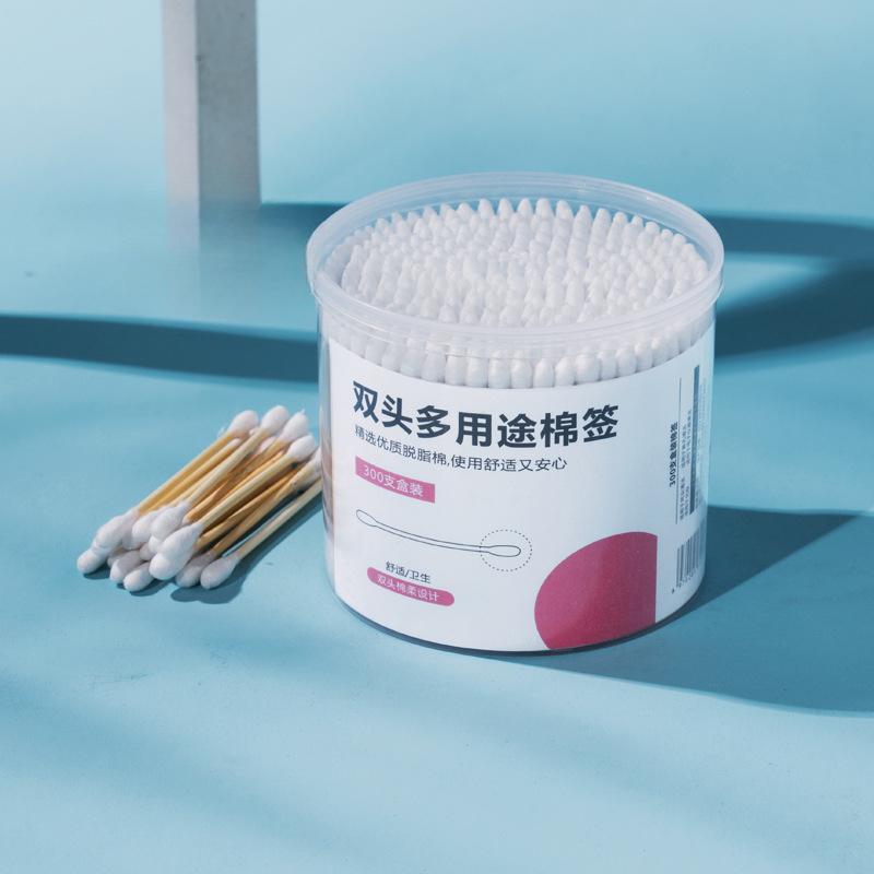 Ear Cleaning Makeup Cotton Swab Stick Disposable Double-head Box Cotton Swab for Makeup Removal