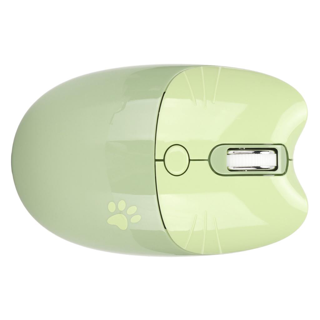 Wireless Mouse Cute Cartoon Cat Paw 2.4G Dual Mode Computer Tablet Three Level DPI Mini Silent