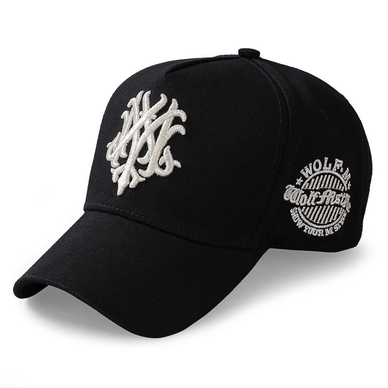 Herren Großer Kopf Koreanischer Stil Hoher Hut - Atmungsaktive Sommerkappe für Runde Gesichter, Frühling/Herbst Baseball- & Schiebermütze