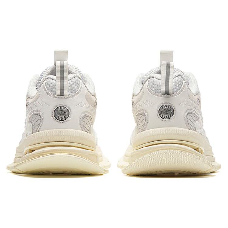 Anta Серія Champion Зручні Універсальні Низькі Кросівки для Тата Жіночі кросівки Білі Сірі 122418805A-2