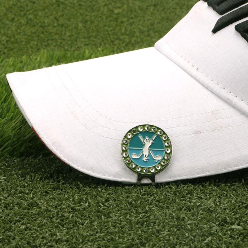 Golf Marker With Magnetic Cap Hat Clips Training Accessories Multi Colors for Men Women Golfer Delicate Gifts