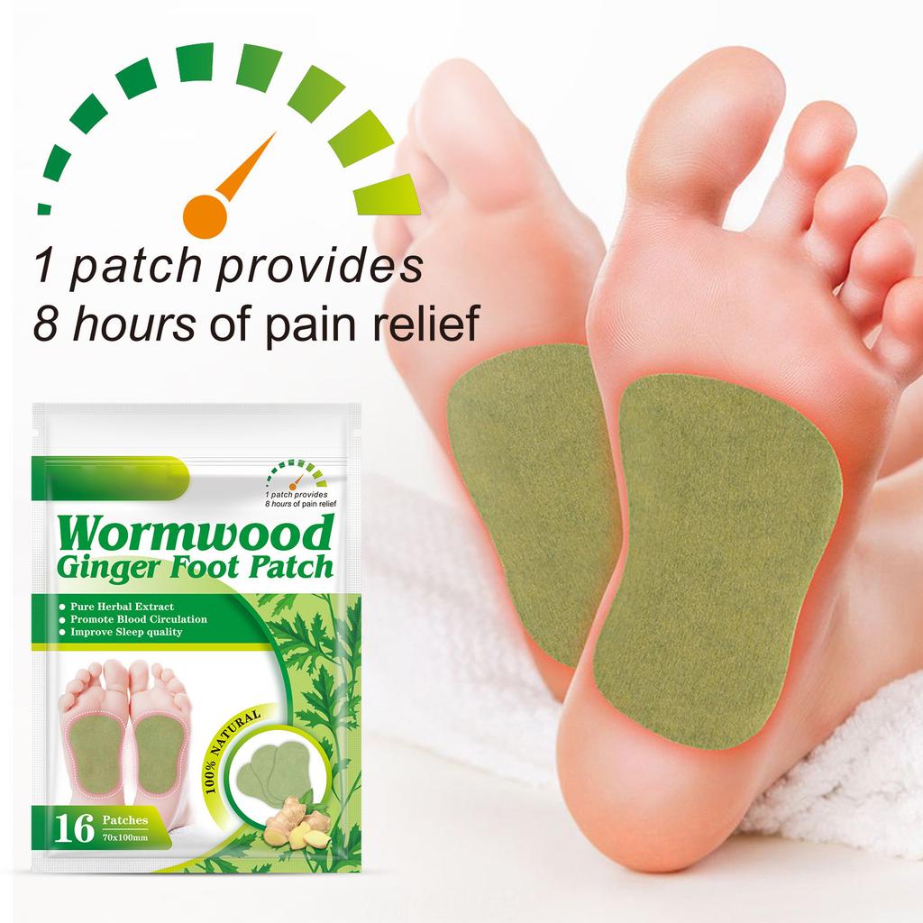 Wormwood Foot Warm Patch Joint Wormwood Patch 16pcs
