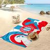 Toalla de Playa Estampada del Bayern Secado Rápido Suave Portátil Grande Rectangular Manta de Playa para Viajes Piscina