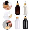 500ml dávkovač mýdla Plnitelná plastová lahvička přes rameno s pumpičkou na šampon Lahvičky na sprchový gel s šamponem Plnitelná tekutá voda