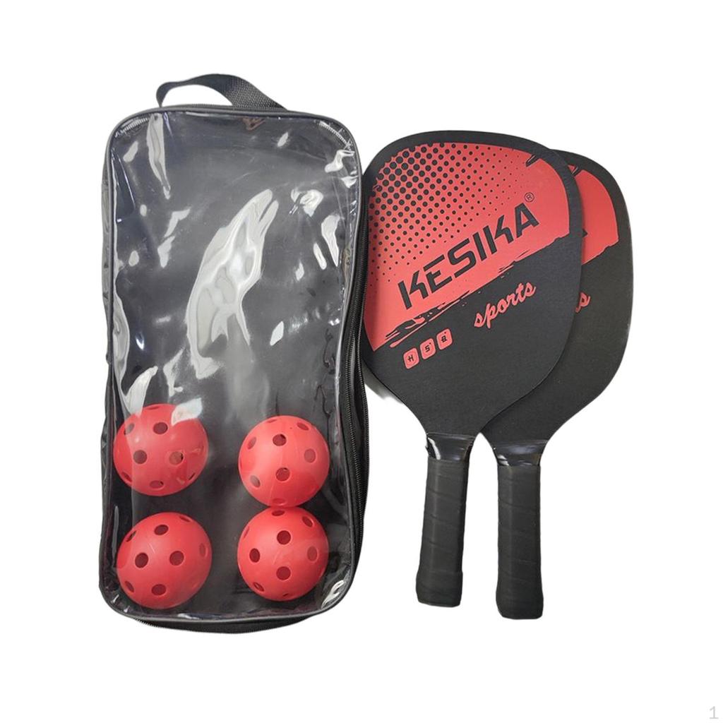 Racket 2 Rackets Storage Bag Comfort Grip for Beginners Outdoor
