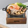 Wooden Solid Stoves Portable BBQ Cooking Furnace Dry Stew Hot Pots Barbecue Cooking Oven  Household