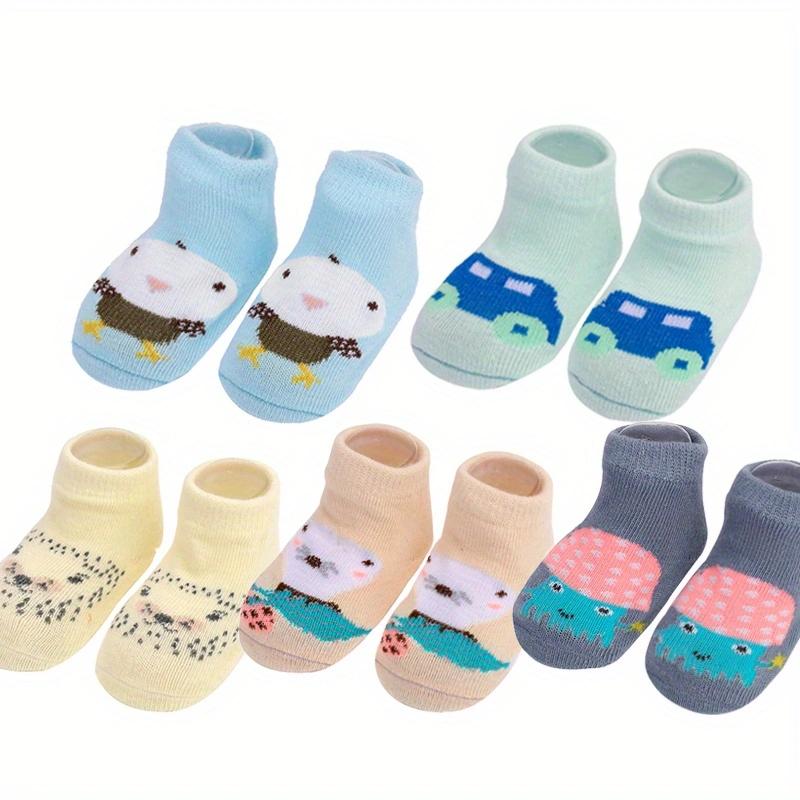 Kinderen kindersokken voor meisjes jongens antislip print katoen peuter baby kerstsokken voor pasgeborenen baby korte sokken kleding 0-6M