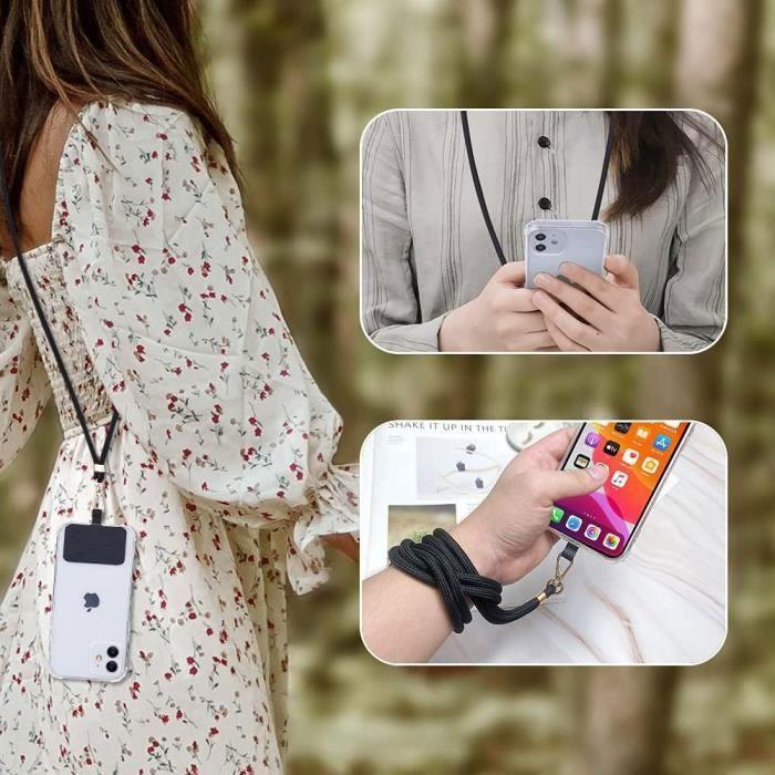 Cordon Universel - E.F.CONNECTION - 160cm - Bleu Marine - Filaire - Compatible Téléphones Portables