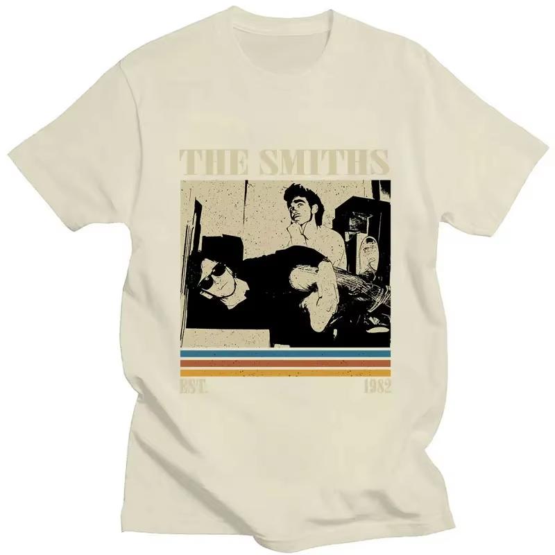

Vintage Style Band The Smiths T Shirt Meat Is Murder Punk Hip Hop T-shirts Men Women Cotton Oversized Summer men t shirt 4XL