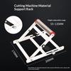 Adjustable Cutting Machine Material Support Stand With Stainless Steel Roller Portable for Outdoor Job Site Wood Metal Cutting