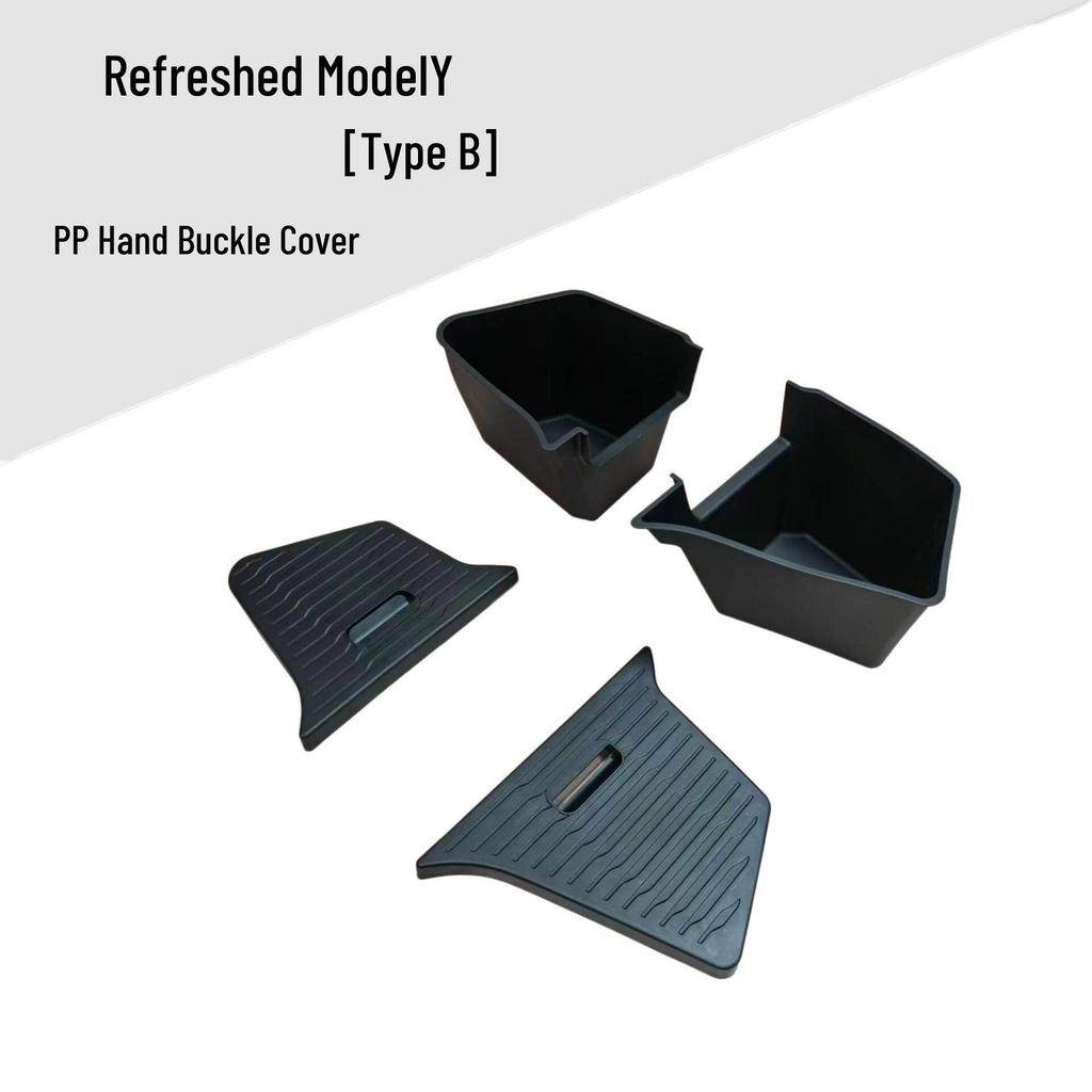 Tesla Model Y/3 Trunk Side Pocket Storage Box - Interior Modification Accessory