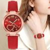 Women's Watches Brand Luxury Fashion Ladies Watch Leather Watch Women Female Quartz Wristwatches