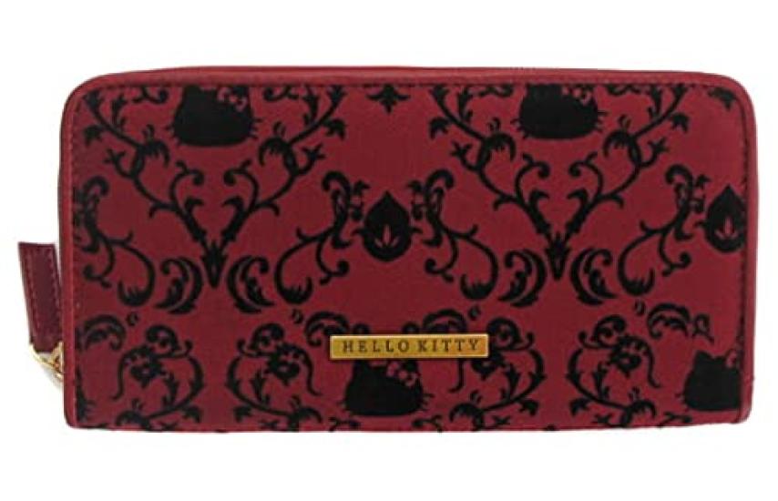 

Hello Kitty Flocky Wallet Long Wallet with dedicated Goods Wallet Sanrio Kitty Card Case Pouch Case RD box!