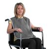 Waterproof Microfiber Adult Bib with Adjustable Velcro for Elderly Rehabilitation