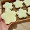 Slow-Rising Toy Plum Blossom Cookie Squeeze Toy Soft PU Fidget for Stress Relief Wet Sticky Texture Portable Decompression Gadget for Kids Adults