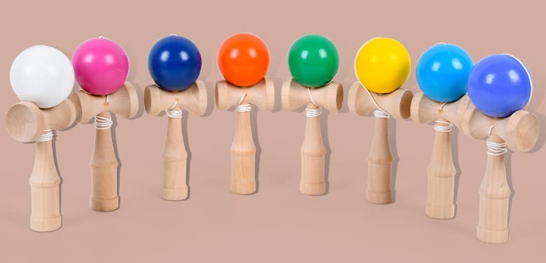 Du Stylish Competition Toy for Ages 6 and Up (pont Monde) Kendama, (Orange)