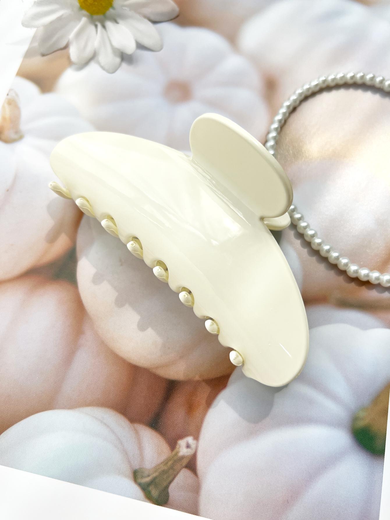 

Французские однотонные заколки-крабы для волос розовые заколки для волос большие нескользящие зажимы-акулы элегантные аксессуары для волос для женщин девушек