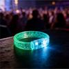 Led Glowing Hand Bracelet Concert Prop Waterproof Flashing Party Accessory For Night Events