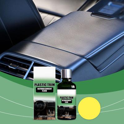 Car Interior Dashboard Polishing Cleaner, Maintenance, Decontamination, Stain Removal, And , Car Cleaning Agent 50ml