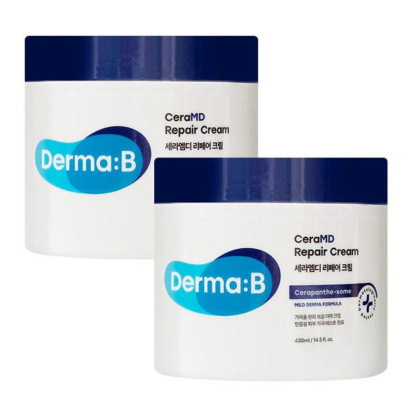 

Derma B_CeraMD Repair Cream 430ml+430ml Sensitive High-Moisture Derma Cream
