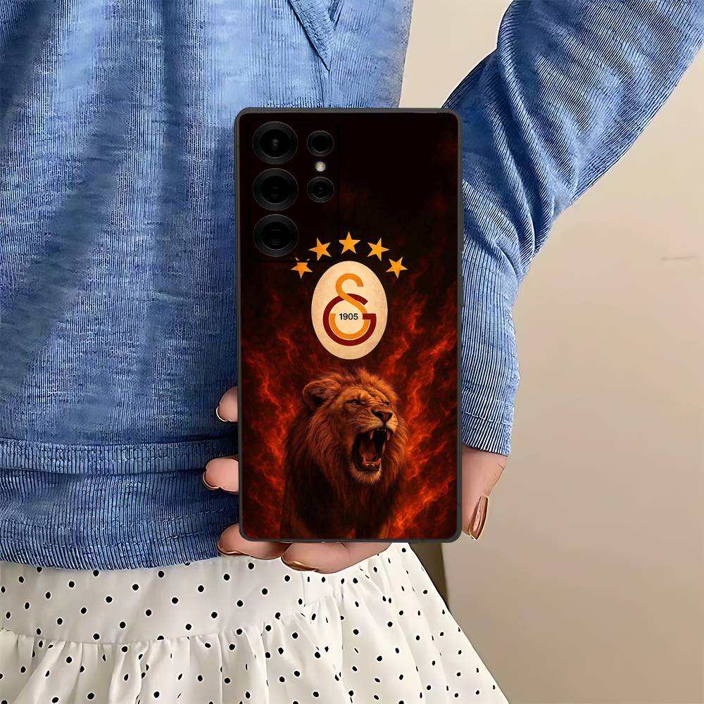 Football Team Galatasaray Phone Case For Samsung S 24 Fe 25 Ultra Plus 20 Lite 21 30 22 23 24 22 Ultra 5G Fundas