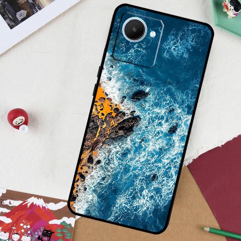

Летние пляжные волны Для Realme GT7 Pro GT 6T 5 6 C67 C75 C61 C55 C53 C51 C21Y C25S 10 11 12 13 14 Pro Plus Чехол Realme 12 Pro