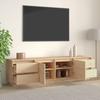 814319 vidaXL TV Cabinet 176x37x47.5 Cm Solid Pine Wood