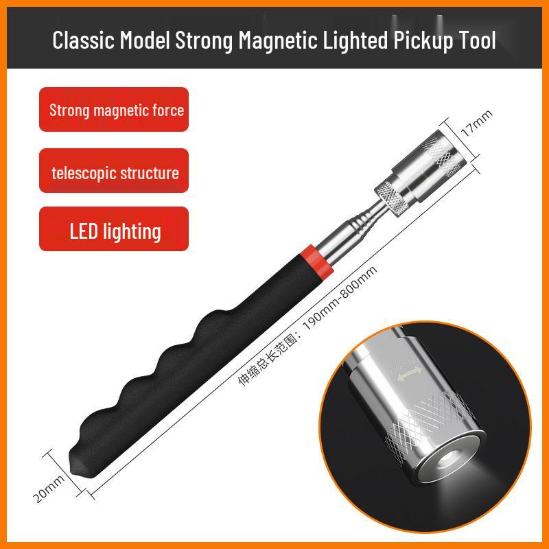 Telescopic Bendable Magnetic Pickup Tool