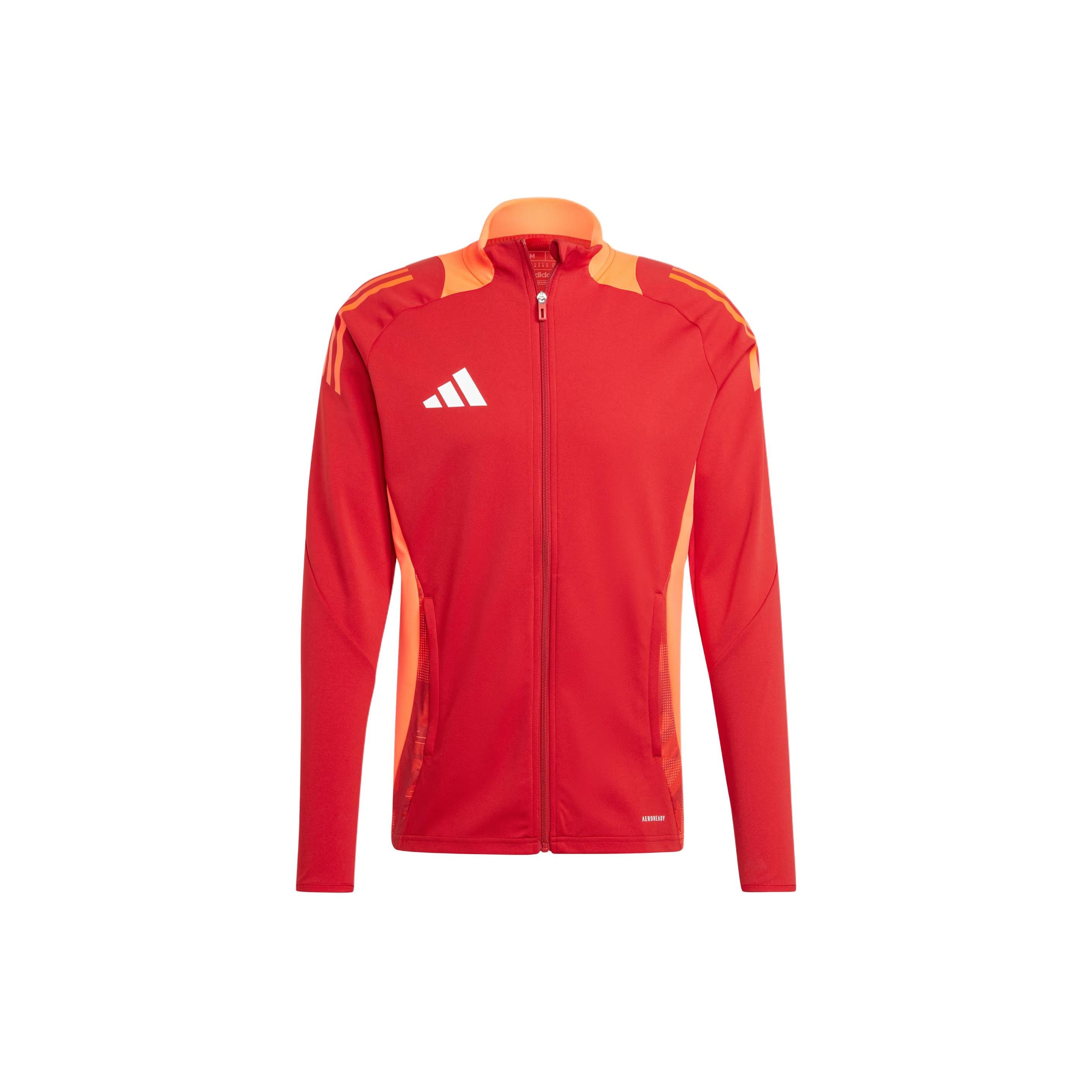 

Adidas Tiro 24 Competition Training Jacket With Contrast Stripes And Stand Collar Men Jackets Power-Red IP1875 XL