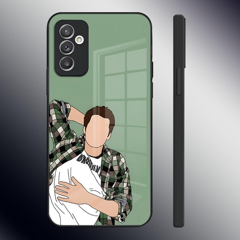 Teen Wolf Handyhülle Für Samsung S23 S21 S30 S22 S20 S9 S10E Note 20 10 Pro Ultra Plus Glas Design Rückseite