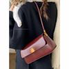 Retro niche handheld red bag women's 2025 new fashion commuter armpit bag shoulder bag one piece dropship