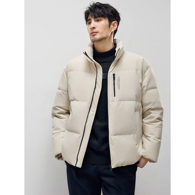 Outdoor Stand Collar Jacket Down Jacket Men's Winter Thickened Short Cotton Coat Export Men's Wear Workwear Bread Cotton-Padded Jacket