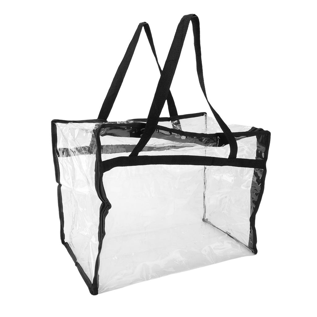 Clear Storage Bag for Clothes PVC Blanket Storage Bag Closet   with   and Handle for Moving Home