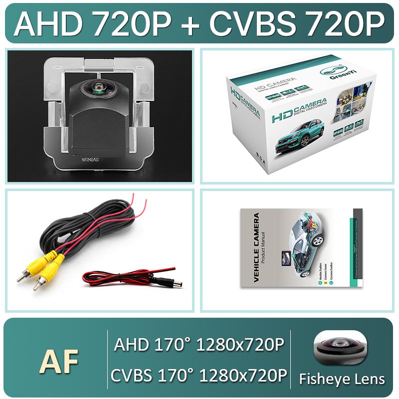 GreenYi MCCD AHD 1080P 170 Fisheye Auto Rückfahrkamera für Mitsubishi Outlander/Outlander GT 4WD XL Airtrek