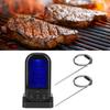 Wireless Remote Food Thermometer with Dual Probe Kitchen Cooking Barbecue Grill Accessory(TSK32B
