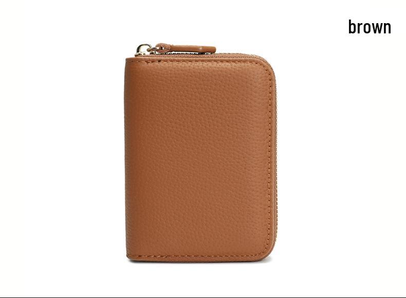 Japanese Cowhide Wallet for Men and Women – Compact Design, Large-Capacity Coin Purse