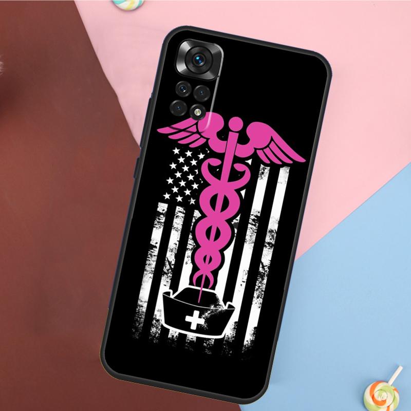 I'm A Nurse Quotes Cover For Xiaomi Redmi Note 13 Pro 14 12 11 9 10 9S 10S 11S 12S Redmi 10C 12C 13C 14C Case