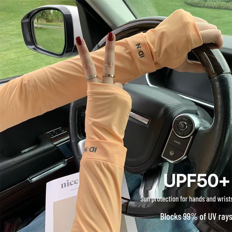 New Summer Ice Silk UV Protection Cycling Sleeves