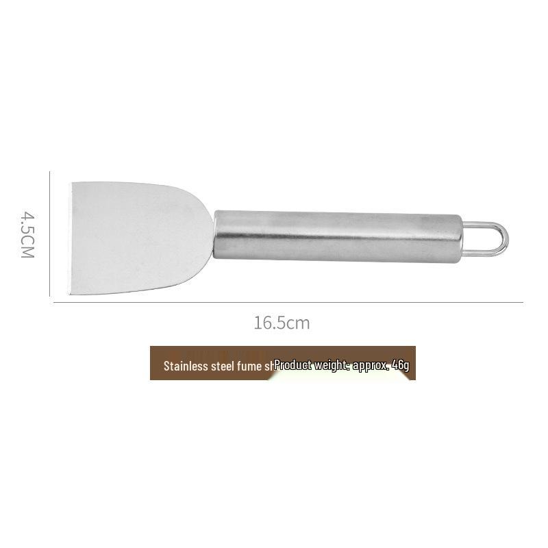 Vielzweckschaber aus 430er Edelstahl: Küche, Kühlschrank, Fliese, Spachtel, Bodenfuge, Glasentklebespachtel.