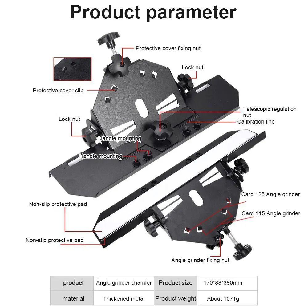 Tile Chamferer Tiling 45 Degree Angle Cutting Tool Ceramic Tile Cutter Seat Chamfer  Corner Cutting