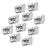 10Pcs Gathering Foot Double Pin Stainless Steel Household Sewing Machines Accessories