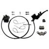 ATV Beach Car 110-125cc Rear Hand-Controlled Disc Brake Master Cylinder & Caliper Assembly with Brake Pads