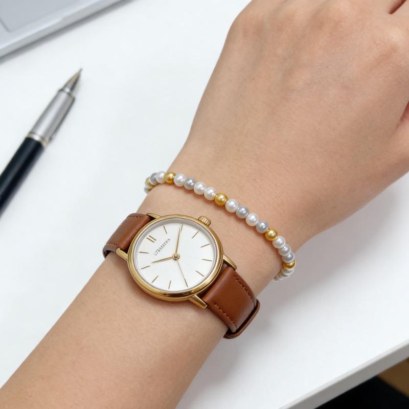 S925 Sterling Silver Colorful Pearl Bracelet: Fashionable and Versatile Wristband. S925 Silver