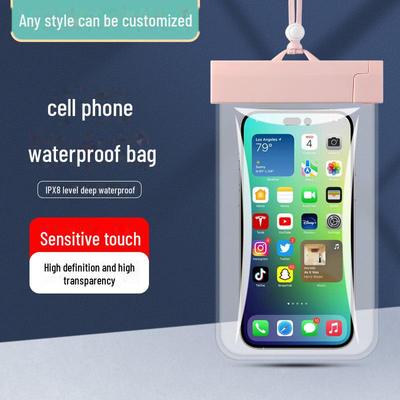 TPU Waterproof Diving Case for Mobile Phones: Touchscreen-Friendly for Swimming & Outdoor Activities