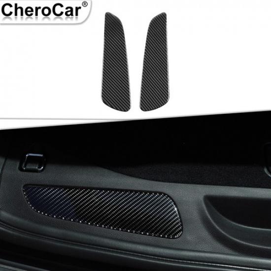 Наклейка-защита на задний бампер из углеродного волокна Для Jeep Grand Cherokee 2011-20