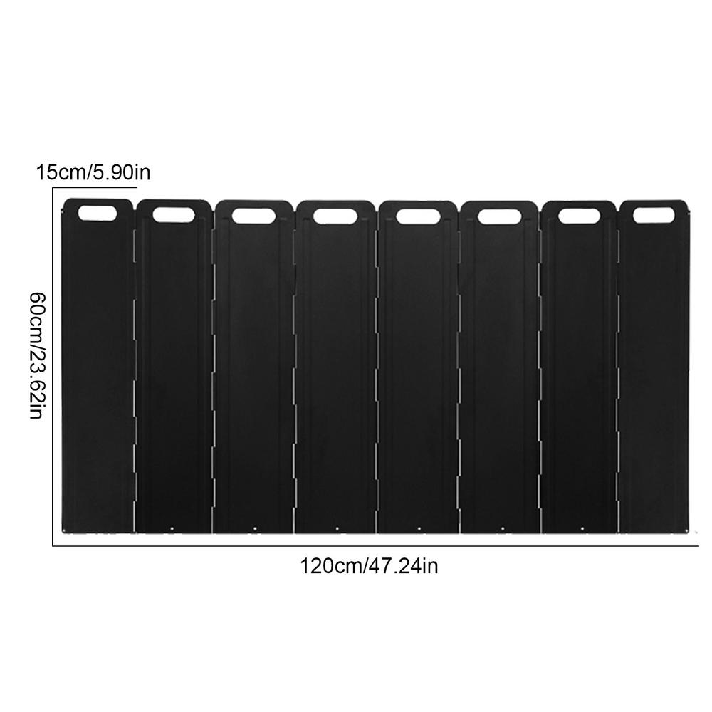 

Outdoor stove wind deflector Portable Camping Stove Windshield Folding High Temp Resistant Stove Shield Wind Screen for hiking