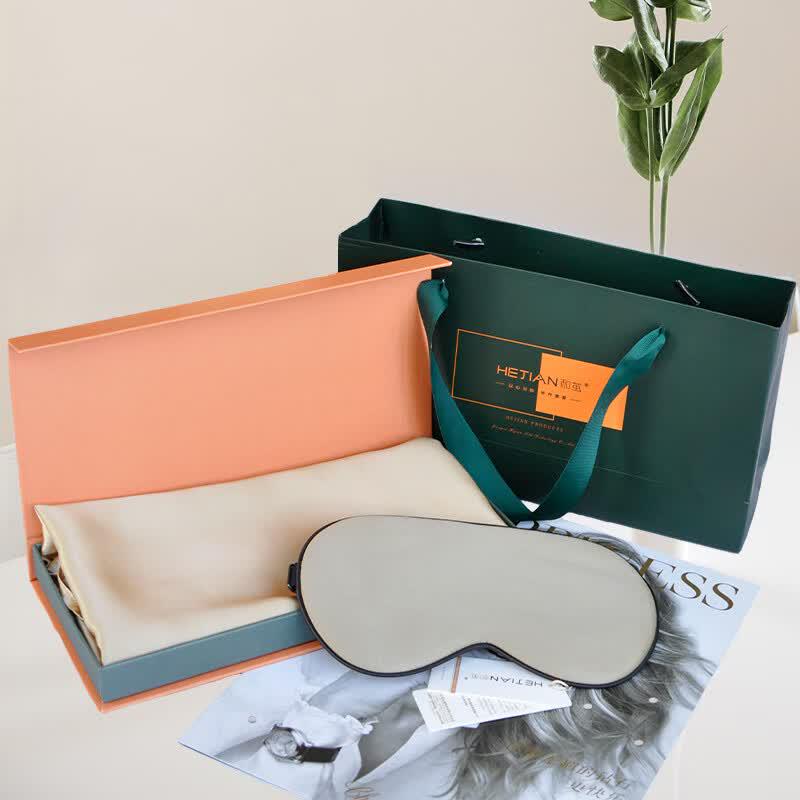 HEJIAN Silk Pillow Towel Set