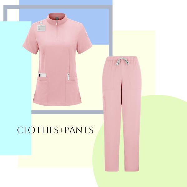 Surgical Scrubs: Short Sleeve Dental & Salon Medical Suit