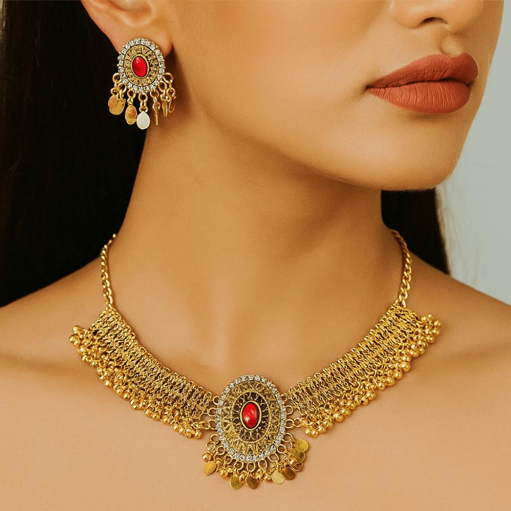 Handmade Women's Jewelry Set Water Drop Earring Necklace Earrings Sets  Festival Party