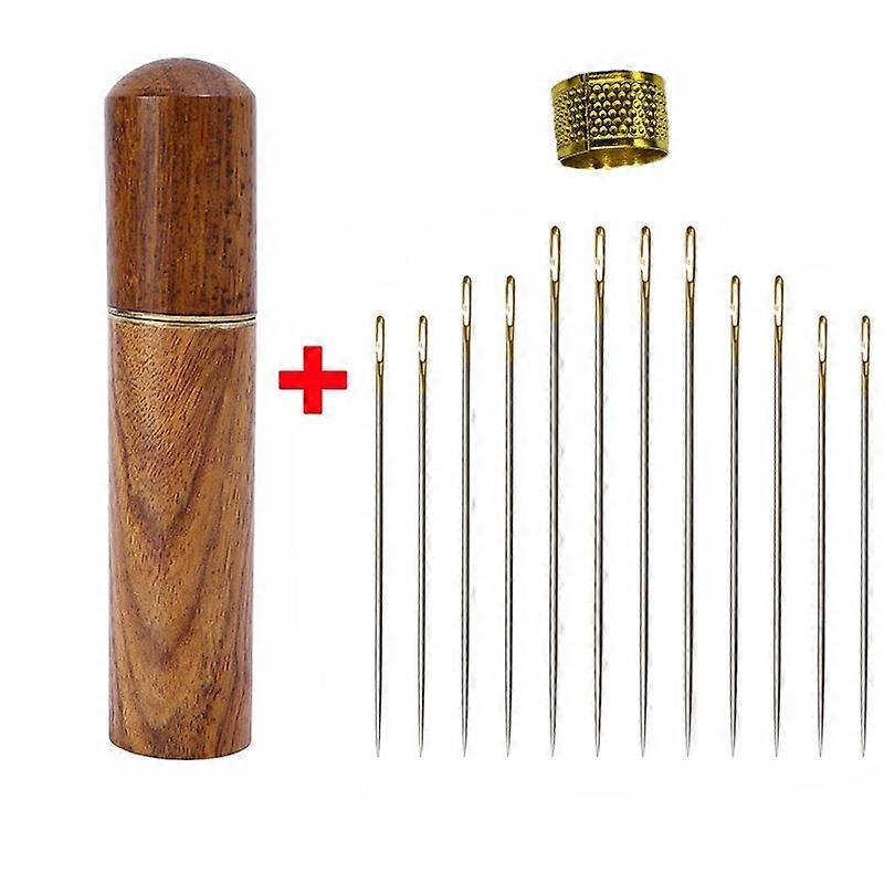 30Pcs Blind Needle Elderly Needle-side Hole Hand Sewing Needles Household Sewing Needless Threading DIY Apparel Sewing Tools